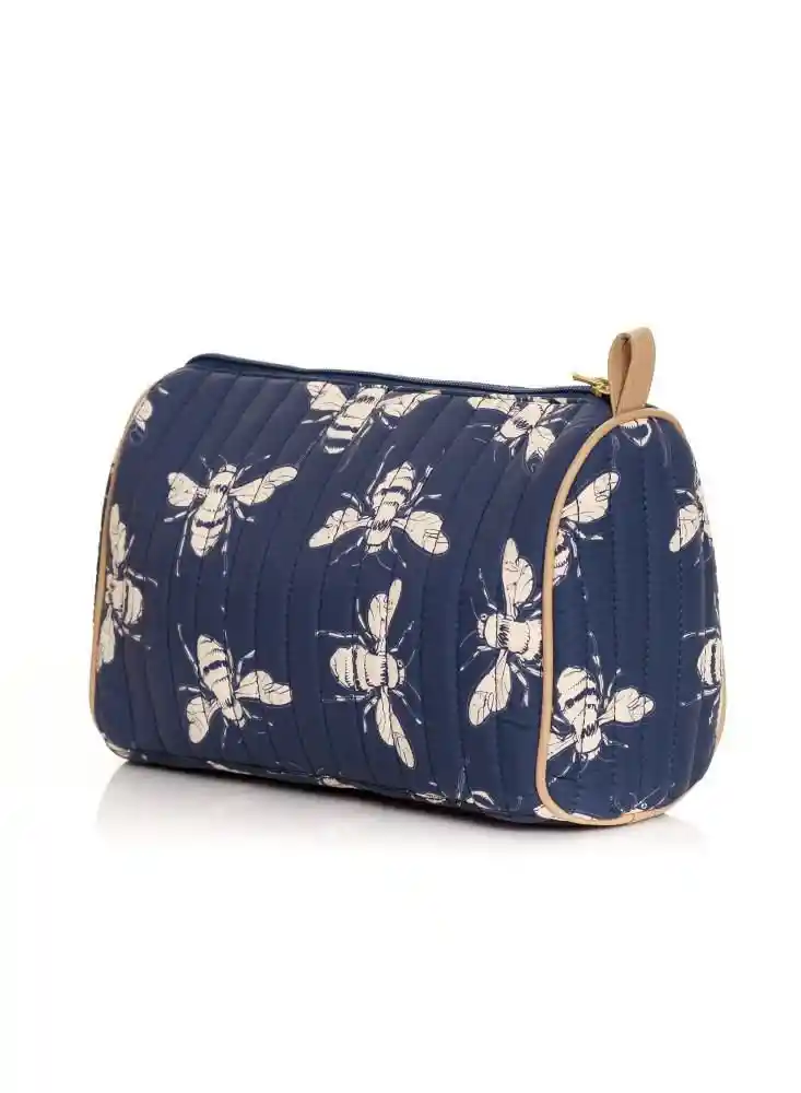 Bolsa Cosmetiquera Grande Azul