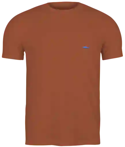 Camiseta Hombre Camel Talla S Salvador Beachwear