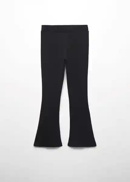 Leggings Ribfler Negro Talla 14 Niña Mango