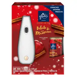 Glade Aromatizante Ambiente en Aerosol Manzana Canela