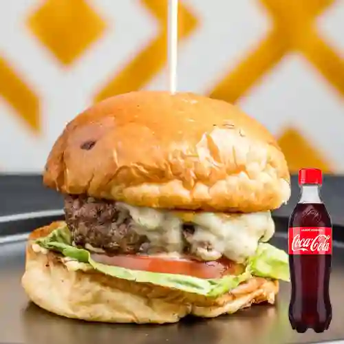 Combo Hamburguesa Clásica +Cocacola Orig 400ml