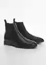 Botines Monovar Negro Talla 40 Hombre Mango