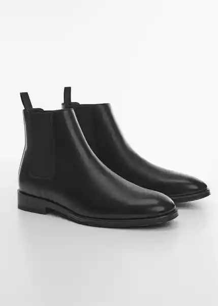 Botines Monovar Negro Talla 40 Hombre Mango