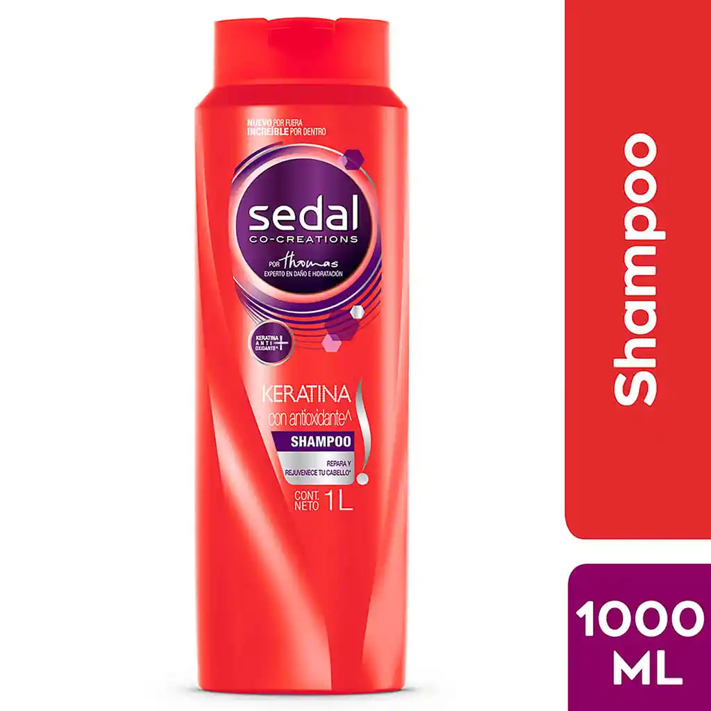 Sedal Shampoo Keratina con Antioxidante