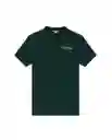 Camiseta Graphic Verde Galloway Ultraoscuro Talla XS Chevignon