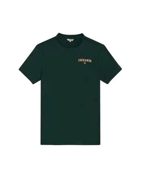 Camiseta Graphic Verde Galloway Ultraoscuro Talla XS Chevignon