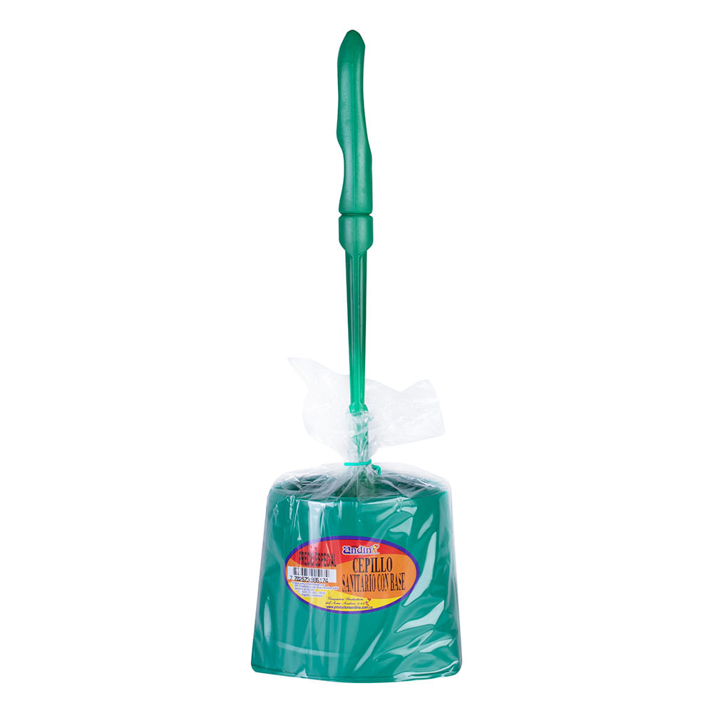 Andin Cepillo para Sanitario Plástico con Base