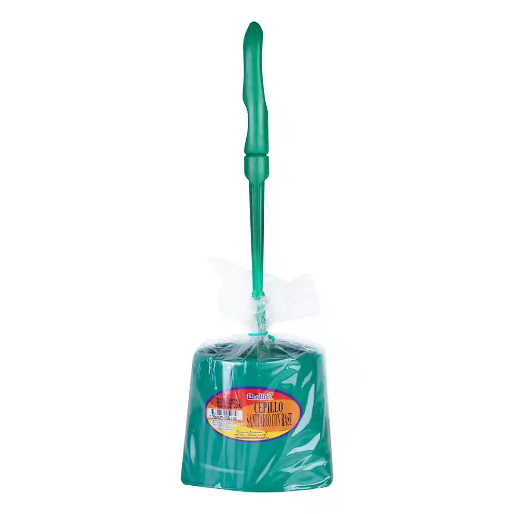 Andin Cepillo para Sanitario Plástico con Base