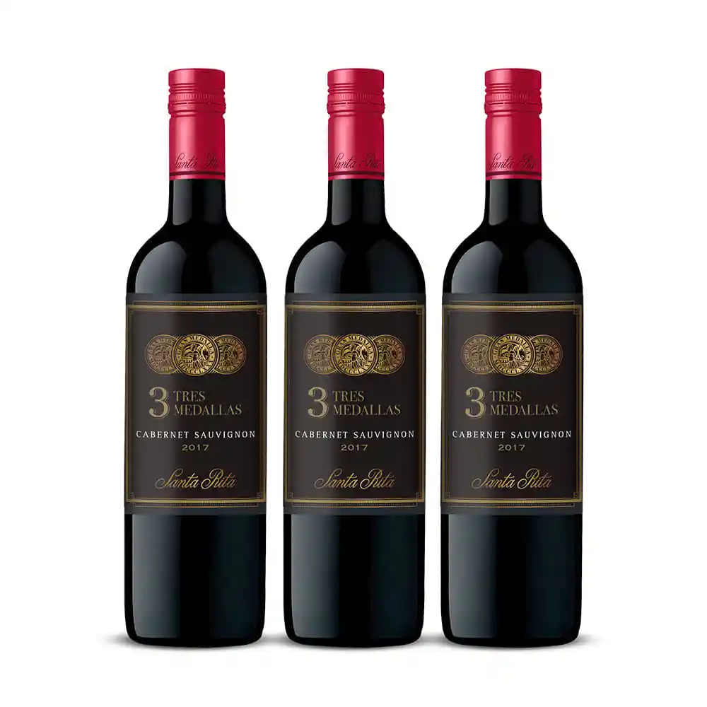 Santa Rita Vino Tinto Tres Medallas Cabernet Sauvignon