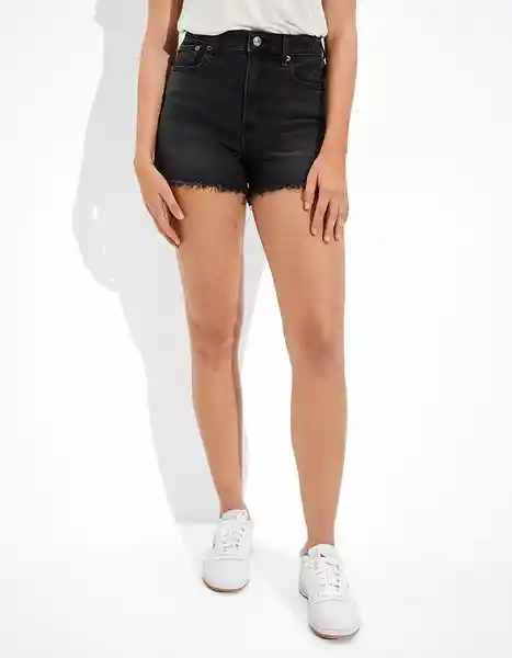 Short Mujer Negro Talla 0 American Eagle 05477071