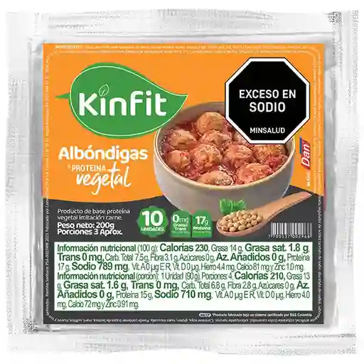 Albondigas Dan Vegetal (200 Gr)