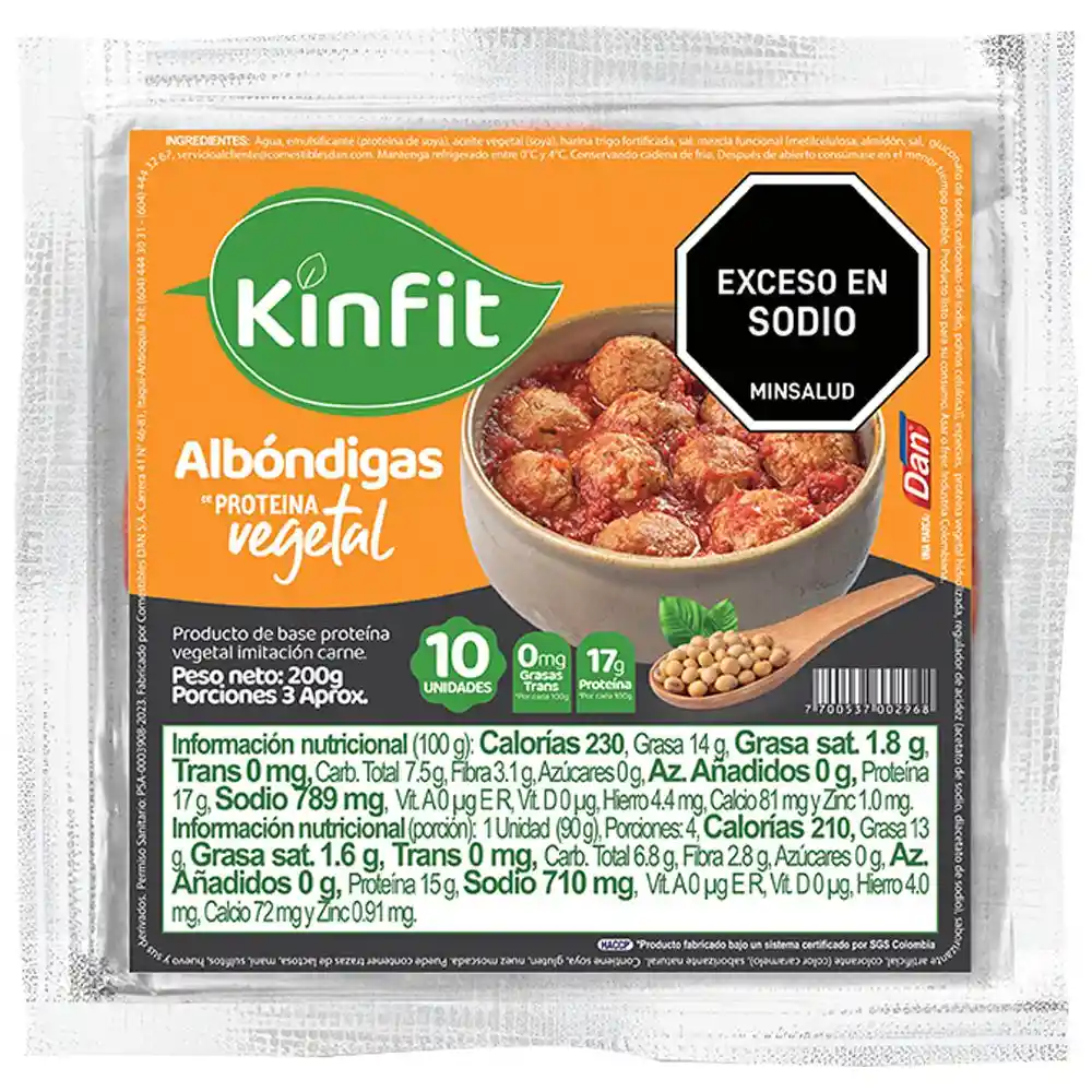 Albondigas Dan Vegetal (200 Gr)