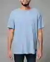 Camiseta Hombre Azul Talla M 102G002 Rifle