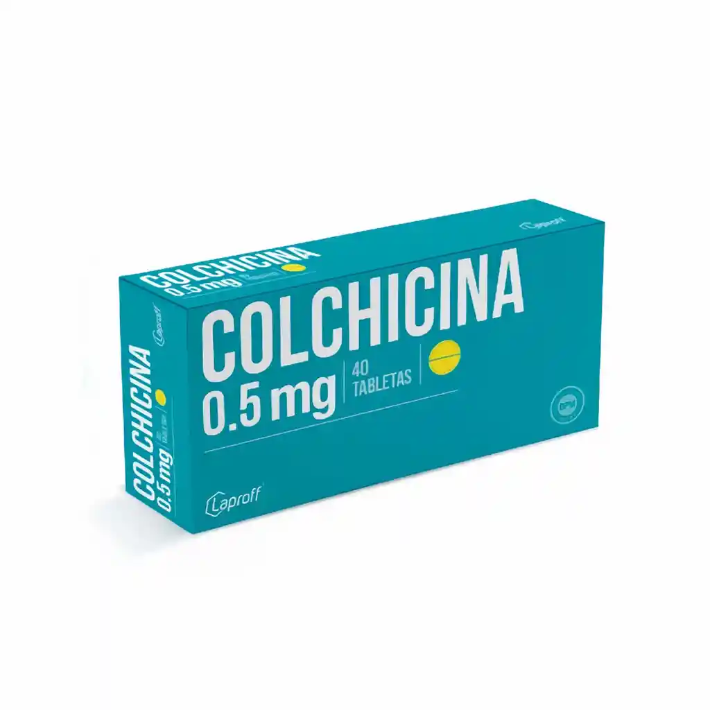 Laproff Colchicina Tabletas (0.5 mg)