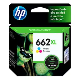 Hp Cartucho de Tinta 662Xl Tricolor