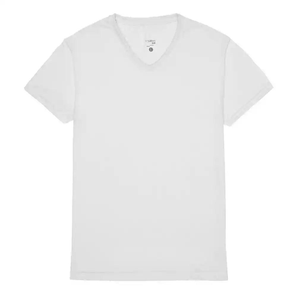 Camiseta Cuello V Punta Niño Basica Urb Ref 410
