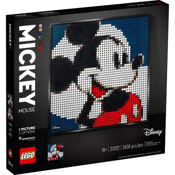Lego ® Juguete Para Construir Art: Disney Mickey Mouse