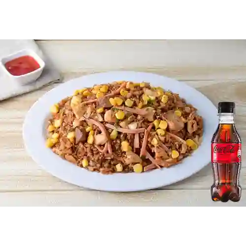 Combo Chow Fan Criollo Personal +Cocacola S/az 250ML