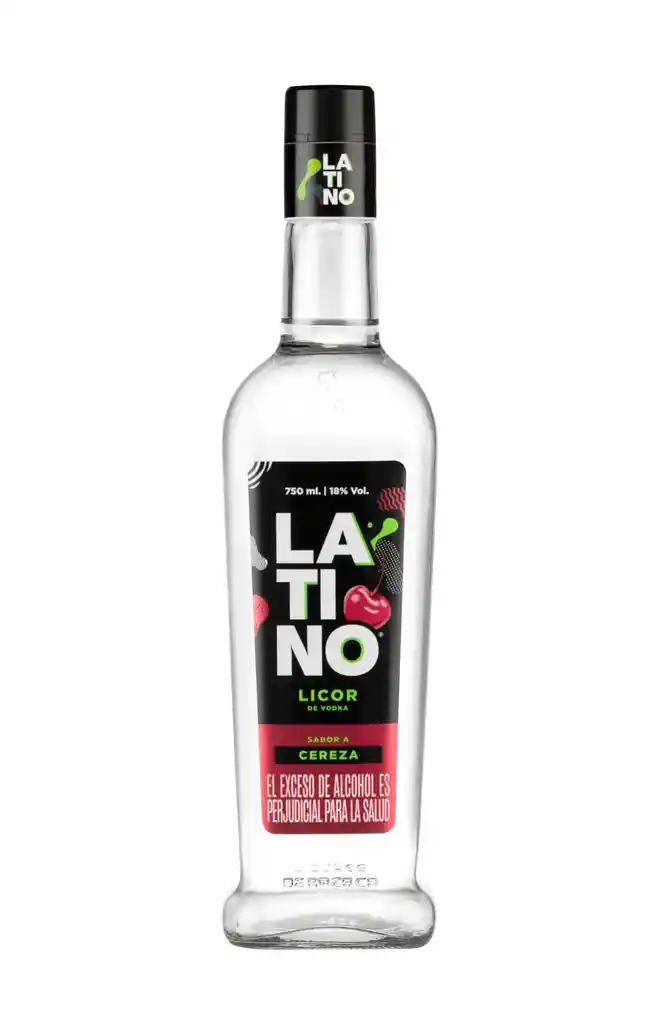 Licor de Vodka Latino Cereza *