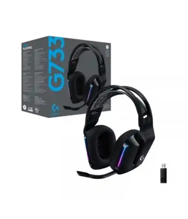 Logitech Audífonos en Diadema Inalámbricos G733 Negros