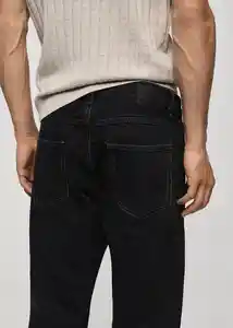 Jean Ben Tejano Negro Talla 44 Hombre Mango