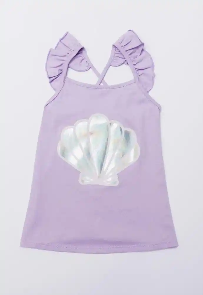 Blusa Manga Sisa 9/12meses-lila
