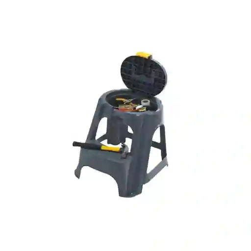 Escalesilla Con Tapa Organizadora Rimax 5292 R - Gris