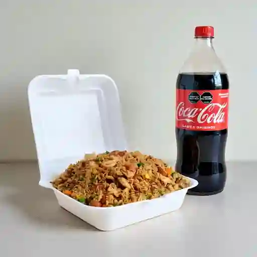 Arroz de la casa(max5 pers)gaseosa 1.5ml