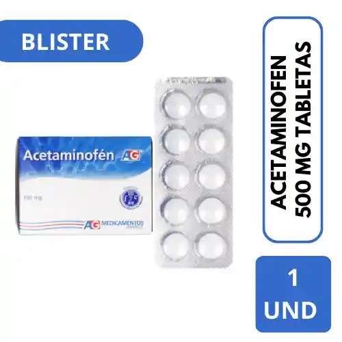 American Generics Acetaminofén Blister (500 mg)