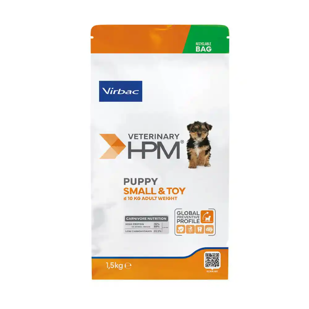 Hpm Veterinary Alimento Para Cachorros Small And Toy
