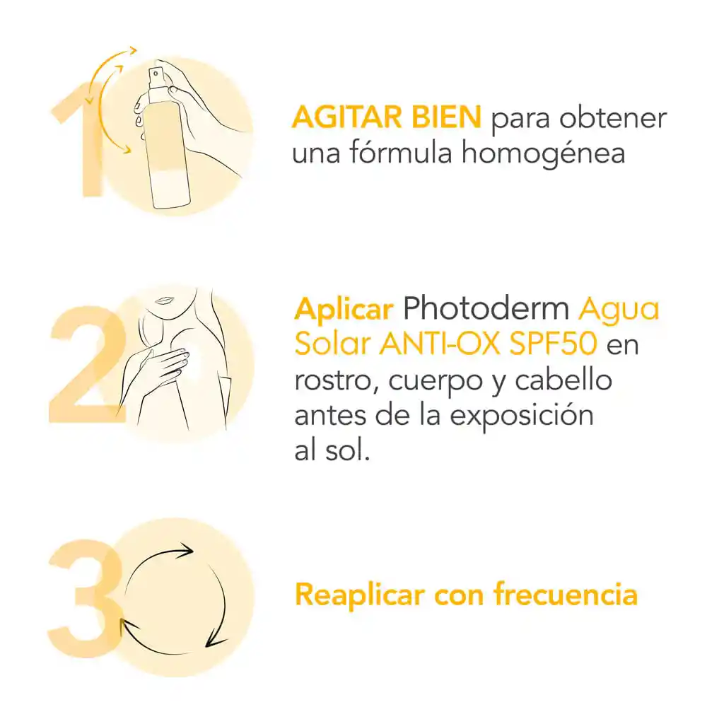 Photoderm Agua Solar Anti-ox Spf50 - Bioderma