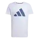 Adidas Camiseta Manga Corta Run it Tee Correr de Hombre Morado S