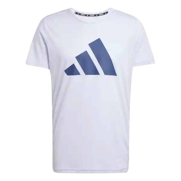 Adidas Camiseta Manga Corta Run it Tee Correr de Hombre Morado S