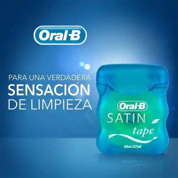 Seda Dental Oral-B SatinFloss con sabor a Menta 25 m