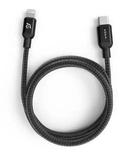 Adam Elements Cable PeAk II C120b USB-C a Lightning Negro 1.2 m