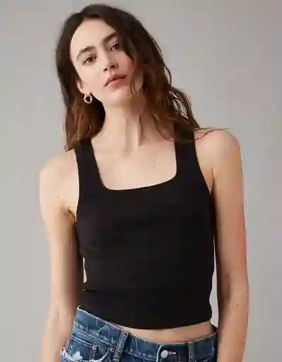 Camiseta Mujer Negro Talla Small American Eagle 03665924