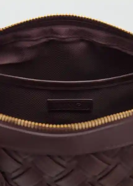 Bolso G Clavel Chocolate Talla 99 Mujer Mango