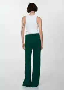 Pantalón Iguana Botella Talla 40 Mujer Mango