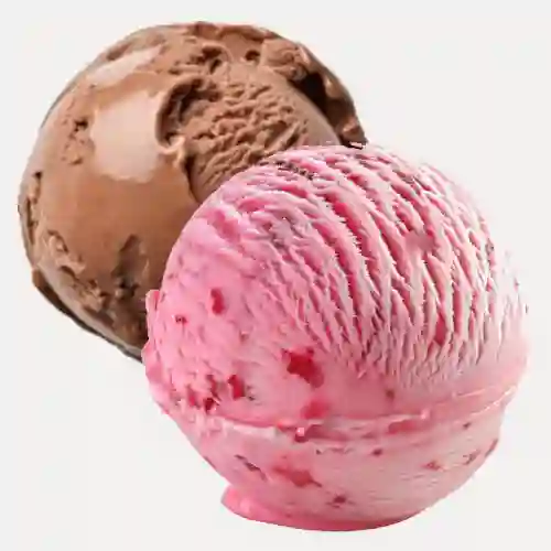 Helado 2 sabores