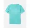 Camiseta Hombre Color Verde Talla SMALL American Eagle