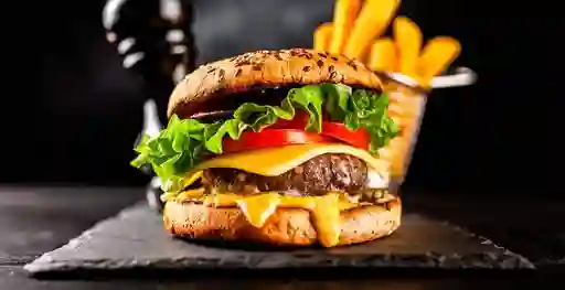 Hamburguesa Carne de Res Sencilla