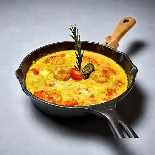 Lasagna Camaron Al Sarten