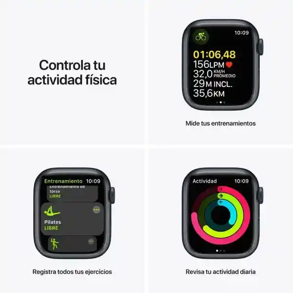 Apple Smartwatch S7 Medianoche Gps