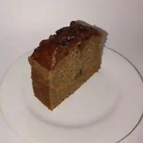 Porción Torta de Banano y Café