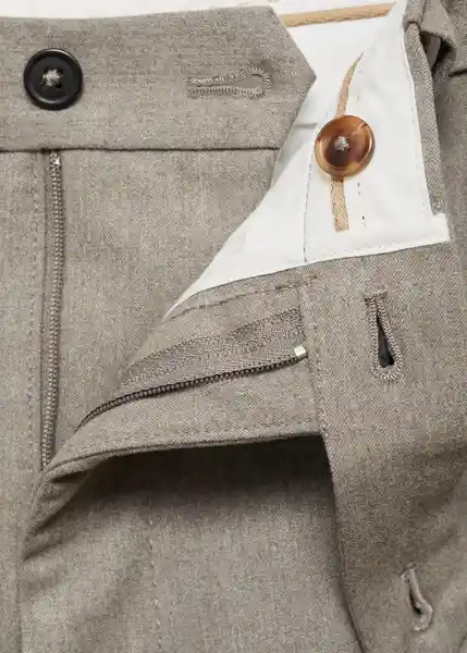 Pantalón Stanford Vison Talla 46 Hombre Mango