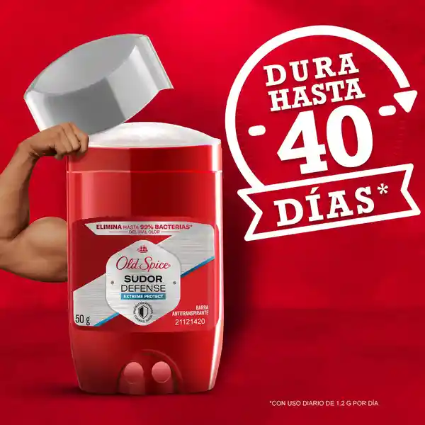 Desodorante Antitranspirante Hombre Old Spice Barra Extreme Protect 50 g