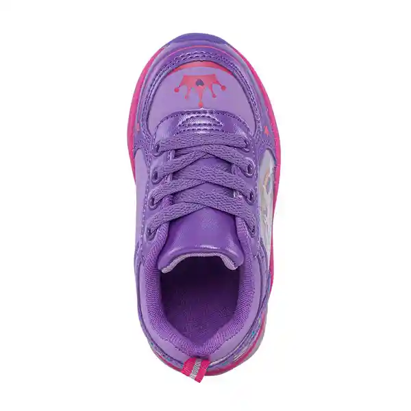 Los Gomosos Tenis Con Luces Orelli Niña Morado Talla 23