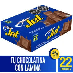 Jet chocolatina Leche 45gr