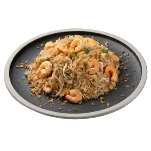 Arroz Camarones Al Ajillo