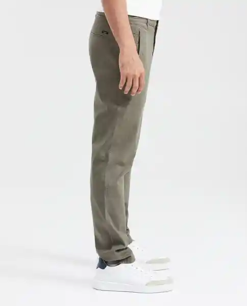 Pantalón Elasticated Waist Verde Cocodrilo Talla 32 Chevignon